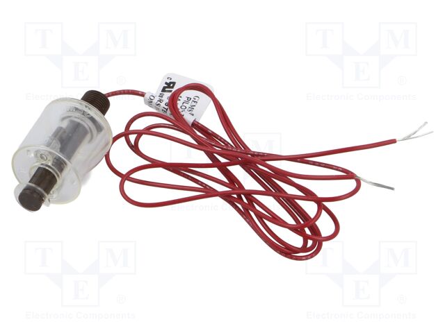 Sensor: liquid level; -40÷107°C; OUT: NO; Thread: 1/8-27 NPT