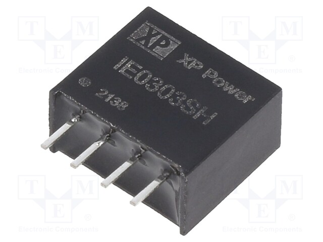Converter: DC/DC; 1W; Uin: 3.3V; 3.3VDC; Iout: 300mA; SIP; 1.4g; OUT: 1
