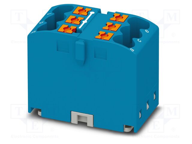 Splice terminal: rail; 24A; 450V; push-in; PA; L: 21.7mm; 0.14÷4mm2