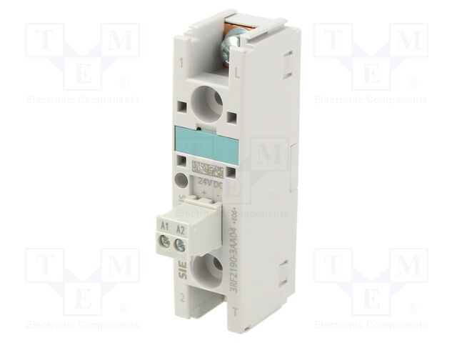 Relay: solid state; Ucntrl: 15÷24VDC; 90A; 48÷460VAC; 3RF21; IP00