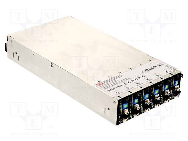 Power supply: switched-mode; 1200W; No.of mod: 6