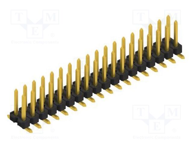 Connector: pin strips; pin header; male; PIN: 36; 2.54mm; SMT; 2x18