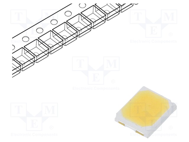 LED; SMD; 2835; white cold; 48.7÷60.9lm; 5000(typ)K; 90; 120°; 150mA