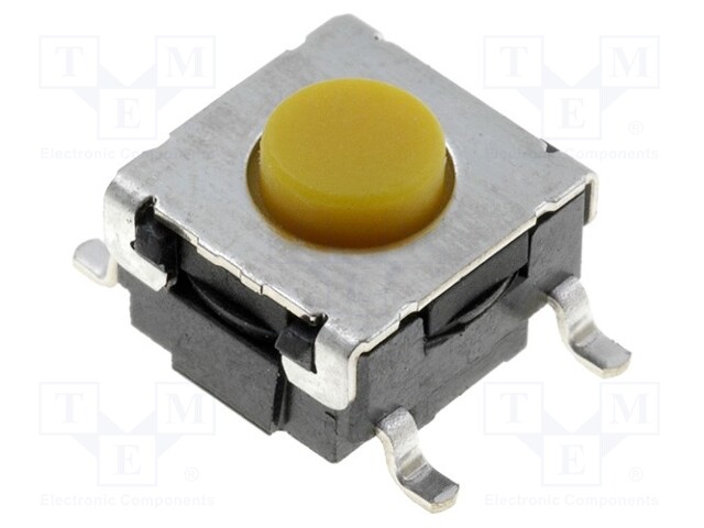 Microswitch TACT; SPST-NO; Pos: 2; 0.05A/24VDC; SMT; none; 2.26N