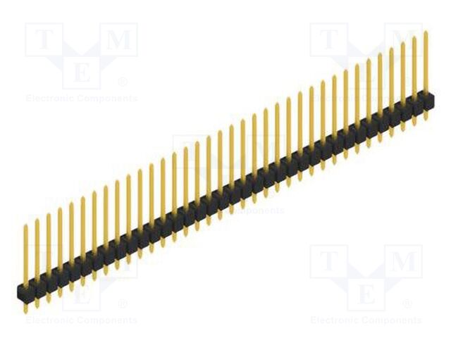 Connector: pin strips; pin header; male; PIN: 36; 2.54mm; THT; 1x36