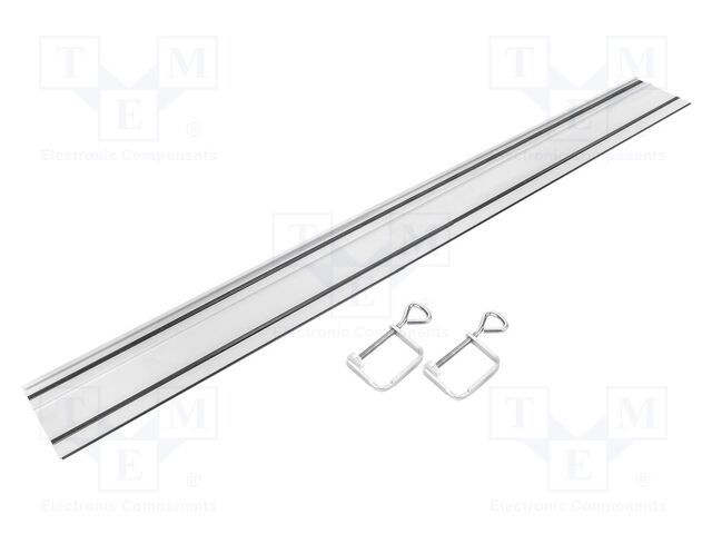 Guide; 1400mm; Kit: guide,gripper x2; circular saw table