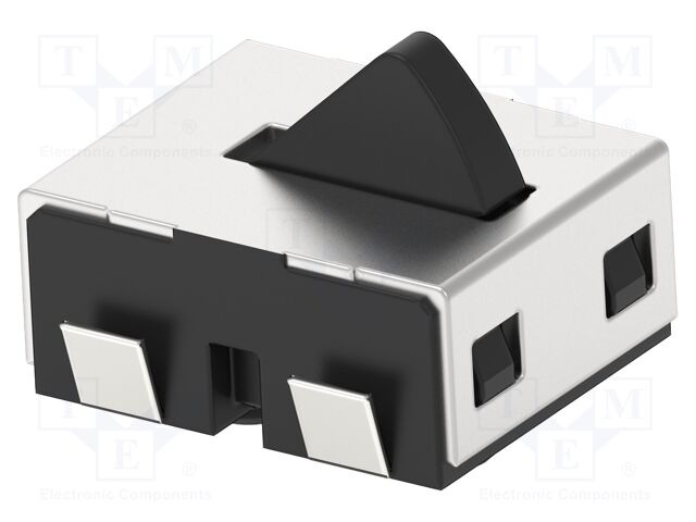 Microswitch TACT; SPST-NO; Pos: 2; 0.001A/5VDC; SMT; none; 0.5N