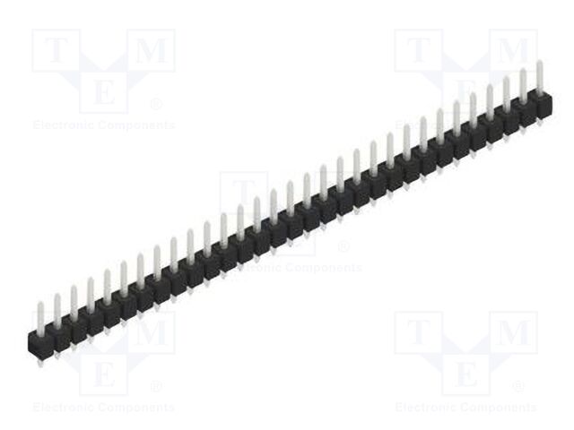 Connector: pin strips; pin header; male; PIN: 31; 2.54mm; THT; 1x31