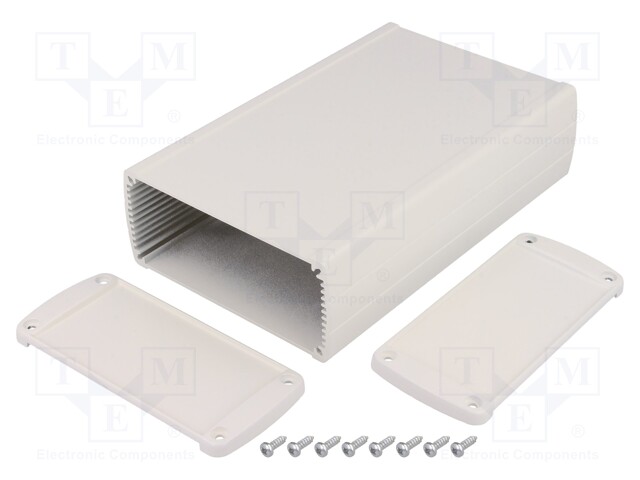 Enclosure: multipurpose; TEKAM; X: 106mm; Y: 175mm; Z: 45mm; grey