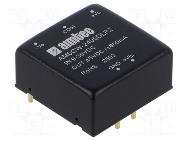 Converter: DC/DC; Protection: short circuit protection SCP