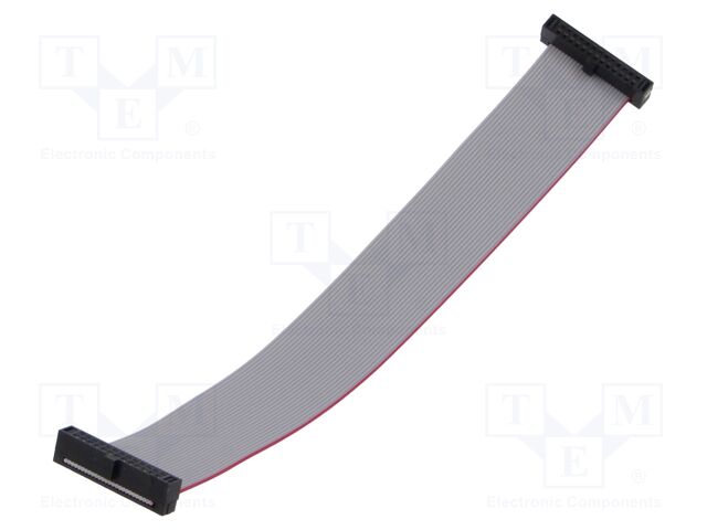 Ribbon cable with IDC connectors; Tape ph: 0.64mm; 127mm