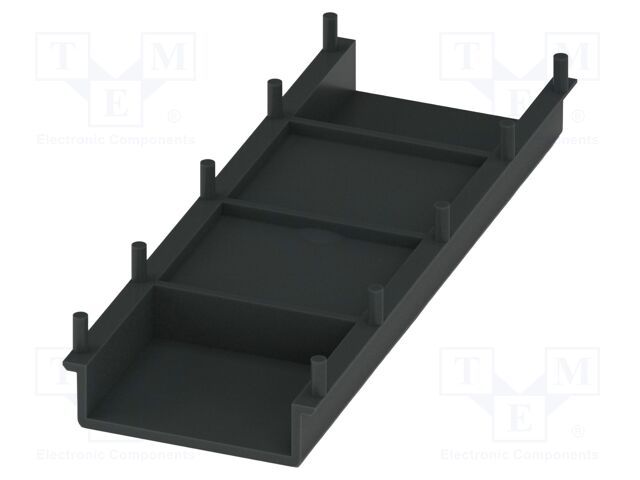 Enclosure base; UL94V-0; HBUS 71,6; PA; for DIN rail mounting