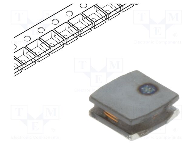 Power Inductor (SMD), 4.7 µH, 1.75 A, Semishielded, 1.31 A, VLS-CX-1 Series, 3mm x 3mm x 1.2mm