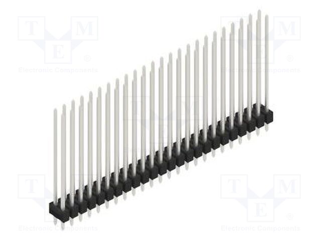 Connector: pin strips; pin header; male; PIN: 48; 2.54mm; THT; 2x24