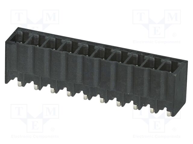 PCB headers, nominal cross section: 1.5 mm?, color: black, n