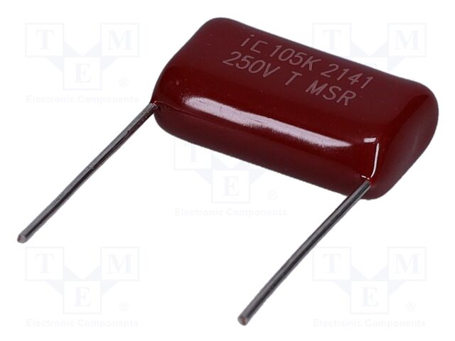 Capacitor: polyester