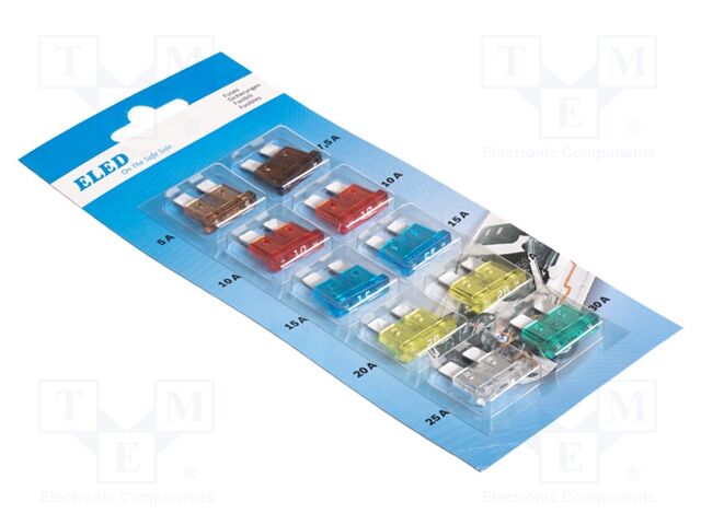 Fuse: fuse; 5A,7.5A,10A,15A,20A,25A,30A; automotive