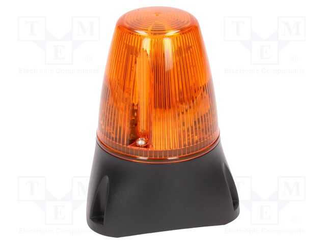 Signaller: lighting-sound; 20÷30VDC; Colour: orange; IP65; 140g