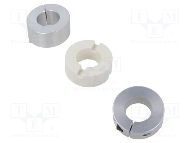 Coupling; Ø: 38mm; Ø1: 20mm; Ø2: 20mm; aluminium