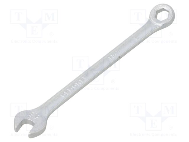 Wrench; combination spanner; 5.5mm; tool steel; thin; 7 MM; L: 92mm