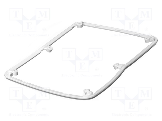 Gasket; elastomer thermoplastic TPE; Series: BoPad; Colour: white