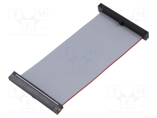 Ribbon cable with IDC connectors; Tape ph: 0.64mm; 76.2mm