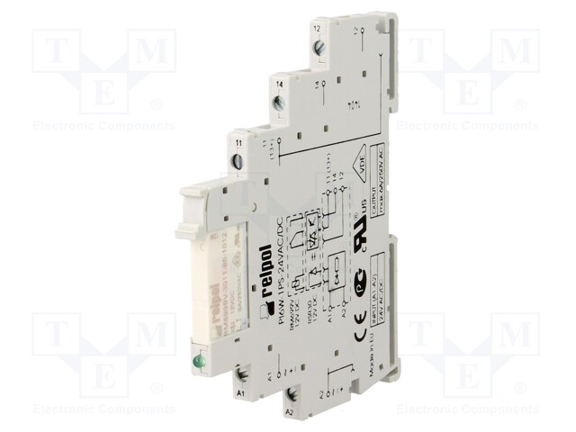 Relay: interface; SPDT; Ucoil: 24VDC; Ucoil: 24VAC; 6A; SPDT