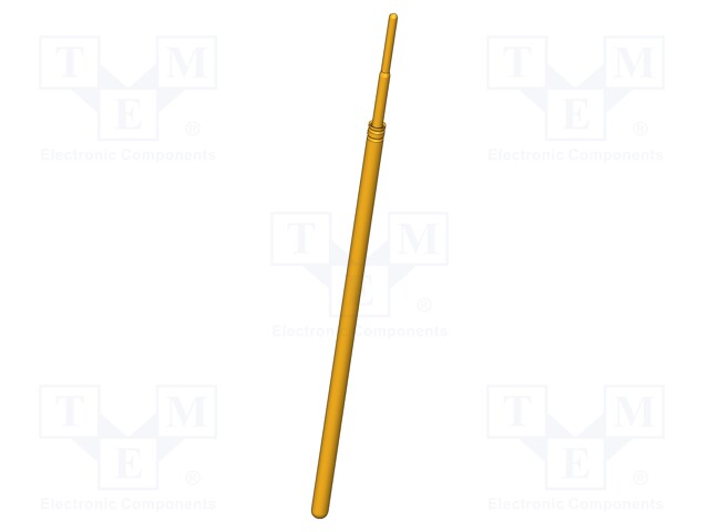 Needle-like test probe; Operational spring compression: 4.3mm