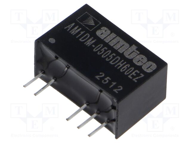 Converter: DC/DC; 1W; SIP7; AM1DM-EZ