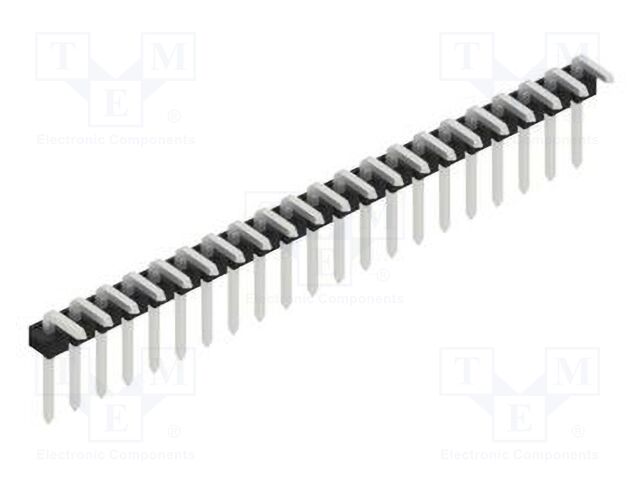 Connector: pin strips; pin header; male; PIN: 21; 2.54mm; THT; 1x21