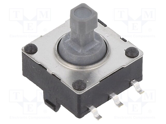 Joystick; Pos: 6; 0.02A/15VDC; SMT; 12.4x12.4x6.5mm; -20÷70°C