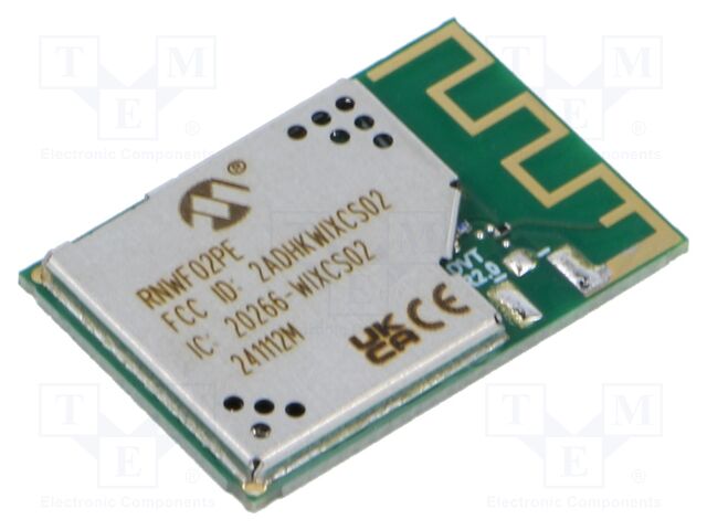Module: WiFi; IEEE 802.11b/g/n; 54Mbps; 2.412÷2.427GHz