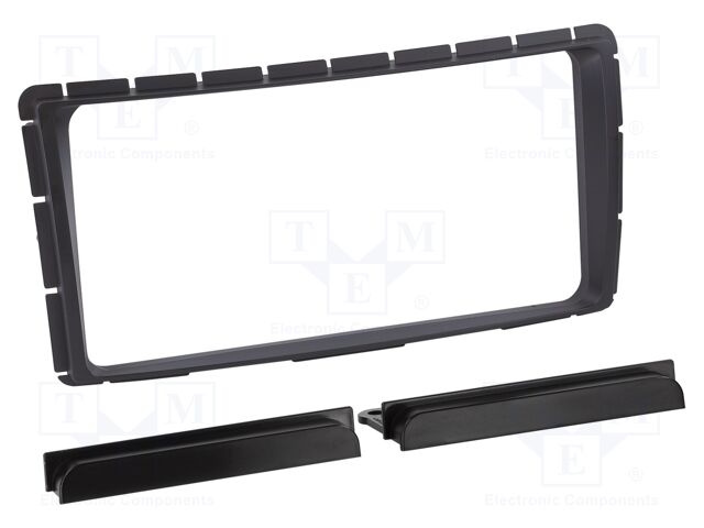 Radio frame; Toyota; 2 DIN; black