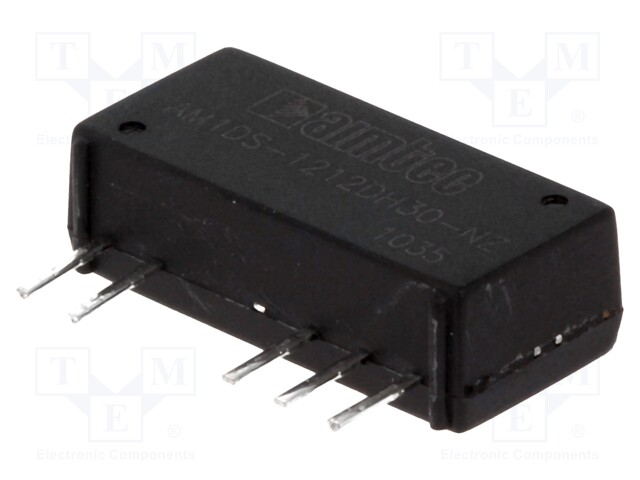Converter: DC/DC; 1W; Uin: 10.8÷13.2V; Uout: 12VDC; Uout2: -12VDC