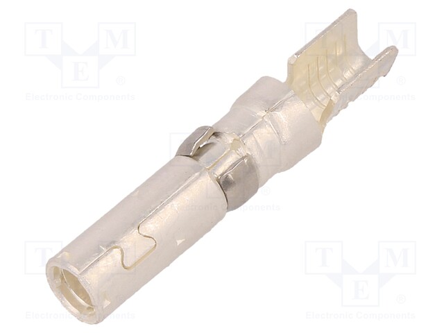 Contact; female; 2÷3mm2; 14AWG÷12AWG; .125 POWERBAND; crimped