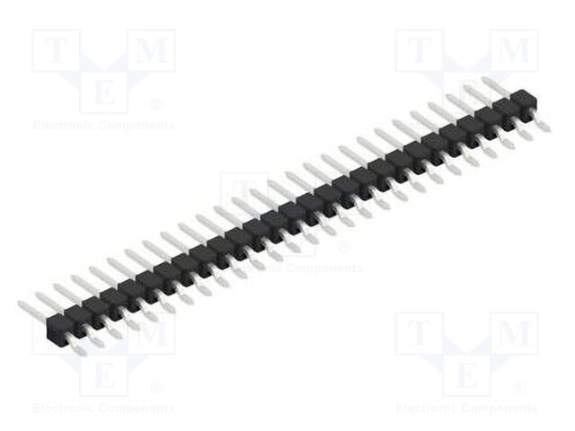 Connector: pin strips; pin header; male; PIN: 27; 2.54mm; SMT; 1x27