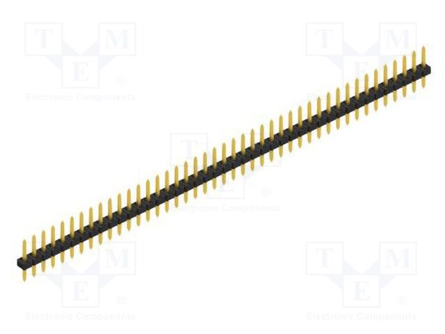 Connector: pin strips; pin header; male; PIN: 43; 2mm; THT; 1x43
