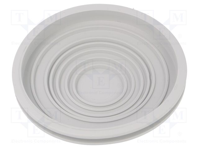 Grommet; Ømount.hole: 90mm; PCV; Øcable: 28÷87mm; Øout: 98mm
