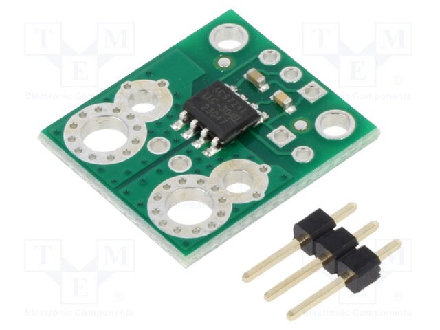 Sensor: current; 4.5÷5.5VDC; IC: ACS724; 20.3x17.8mm; -30÷30A