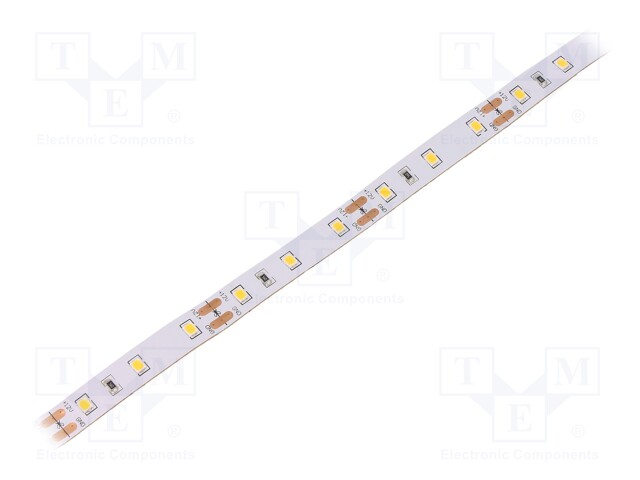 LED tape; white neutral; LED/m: 60; SMD; 2835; 12V; 10mm; white PCB