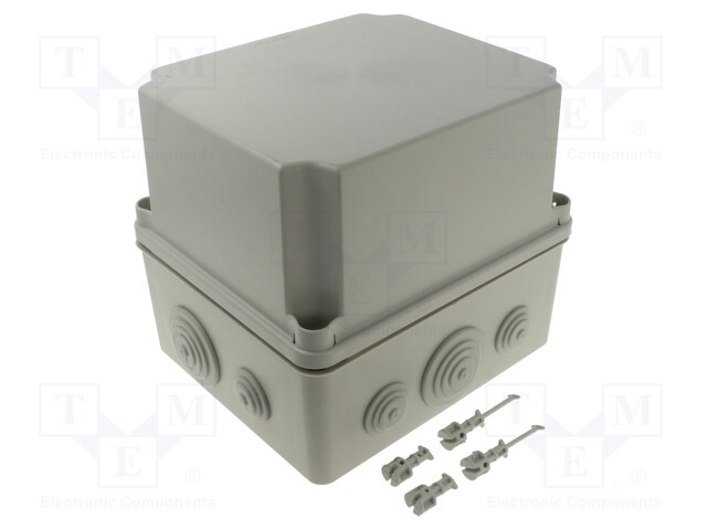 Enclosure: junction box; X: 155mm; Y: 179mm; Z: 158mm