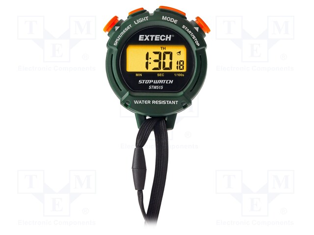 Meter: stop watch; LCD; 68x77x19mm; 56g