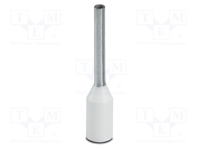 Tip: bootlace ferrule; insulated; copper; 0.5mm2; Bit len: 10mm