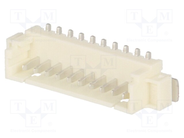 Socket; wire-board; male; PicoBlade; 1.25mm; PIN: 10; SMT; 1A; tinned