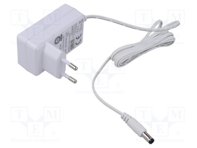 Power supply: switching; mains,plug; 12VDC; 1.5A; 18W; Plug: EU