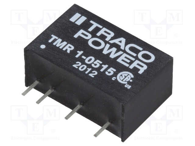 Converter: DC/DC; 1W; Uin: 4.5÷9V; Uout: 24VDC; Iout: 42mA; SIP6; 3.1g