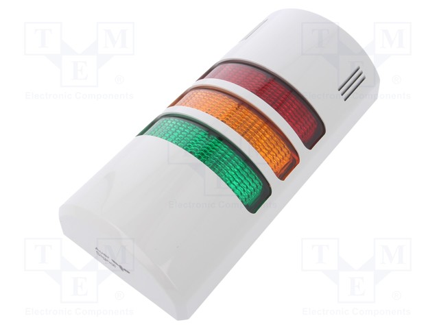 Signaller: signalling column; LED; red/orange/green; Usup: 24VDC
