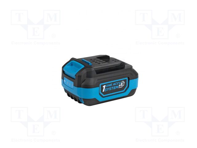 Re-battery: Li-Ion; 18V; 4000mAh; packs