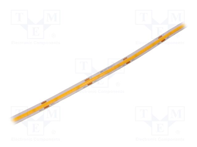 COB LED tape; white warm; LED/m: 320; 8mm; IP65; 120°; 5.5W/m; 24VDC