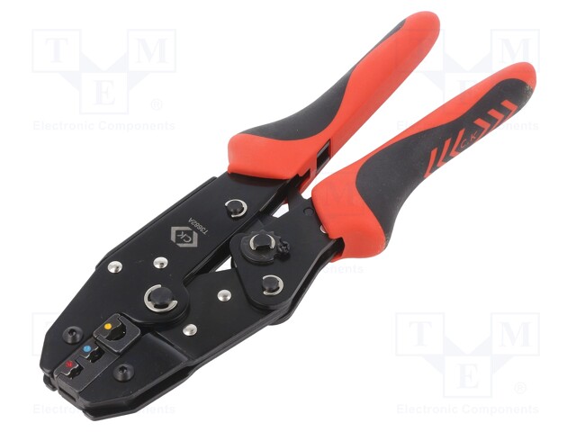 Tool: for crimping; insulated connectors,insulated terminals